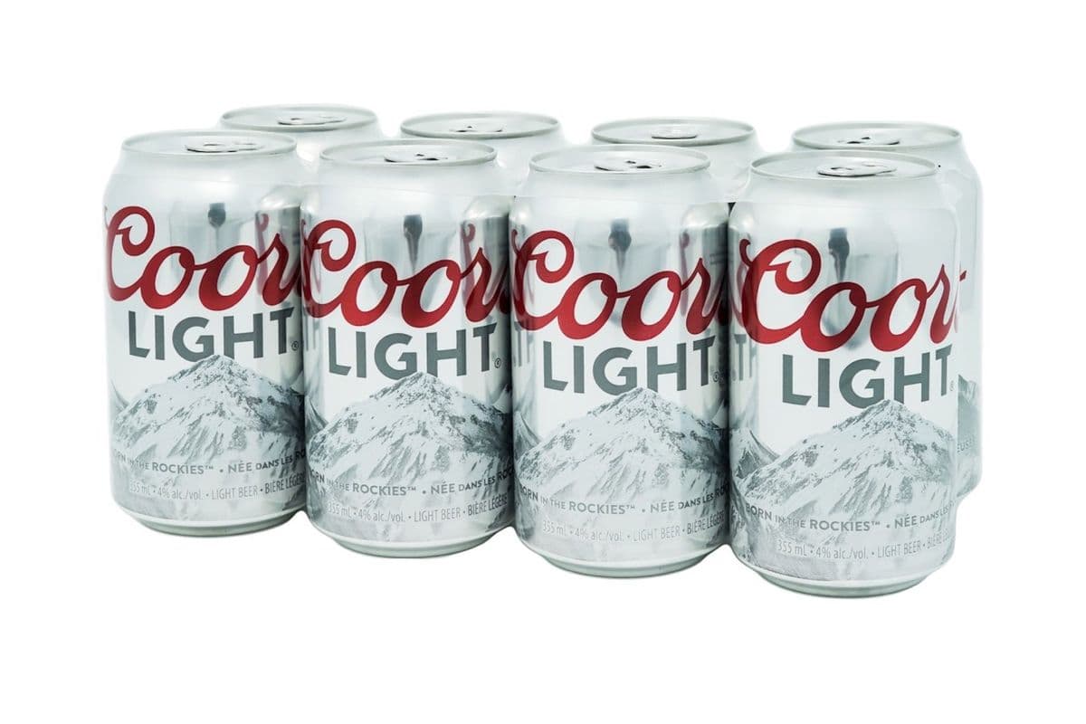 Coors Light (8 x 355ml Cans)