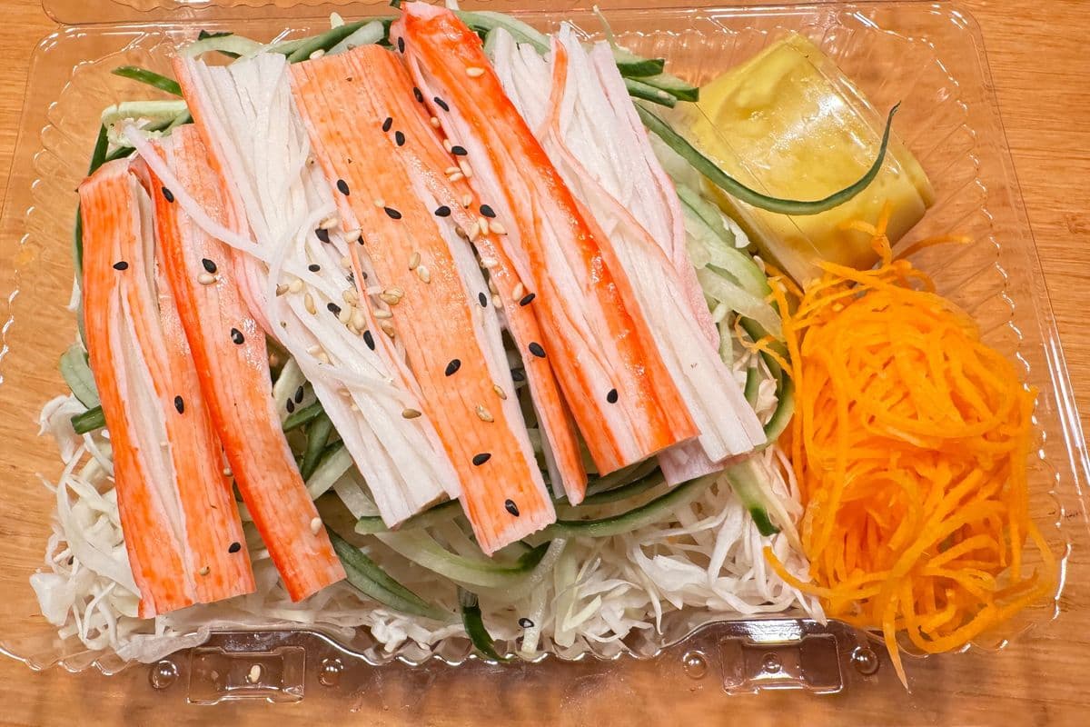 6. Crab salad