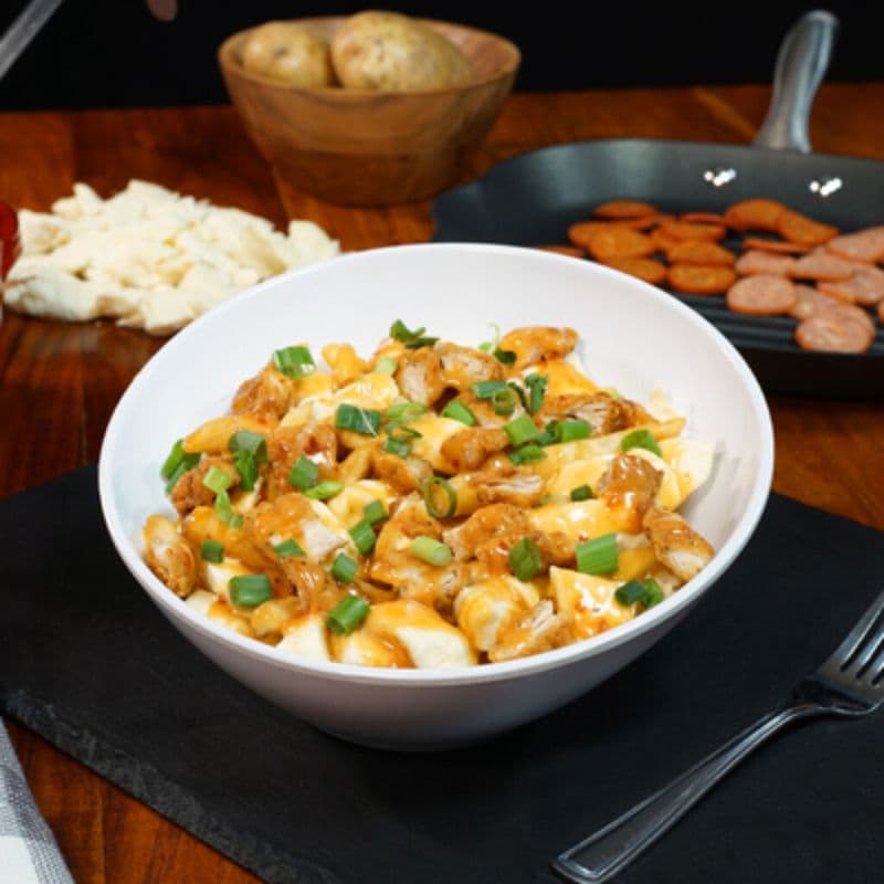 Moyenne poutine extrême au poulet / Moyenne poutine extrême au poulet