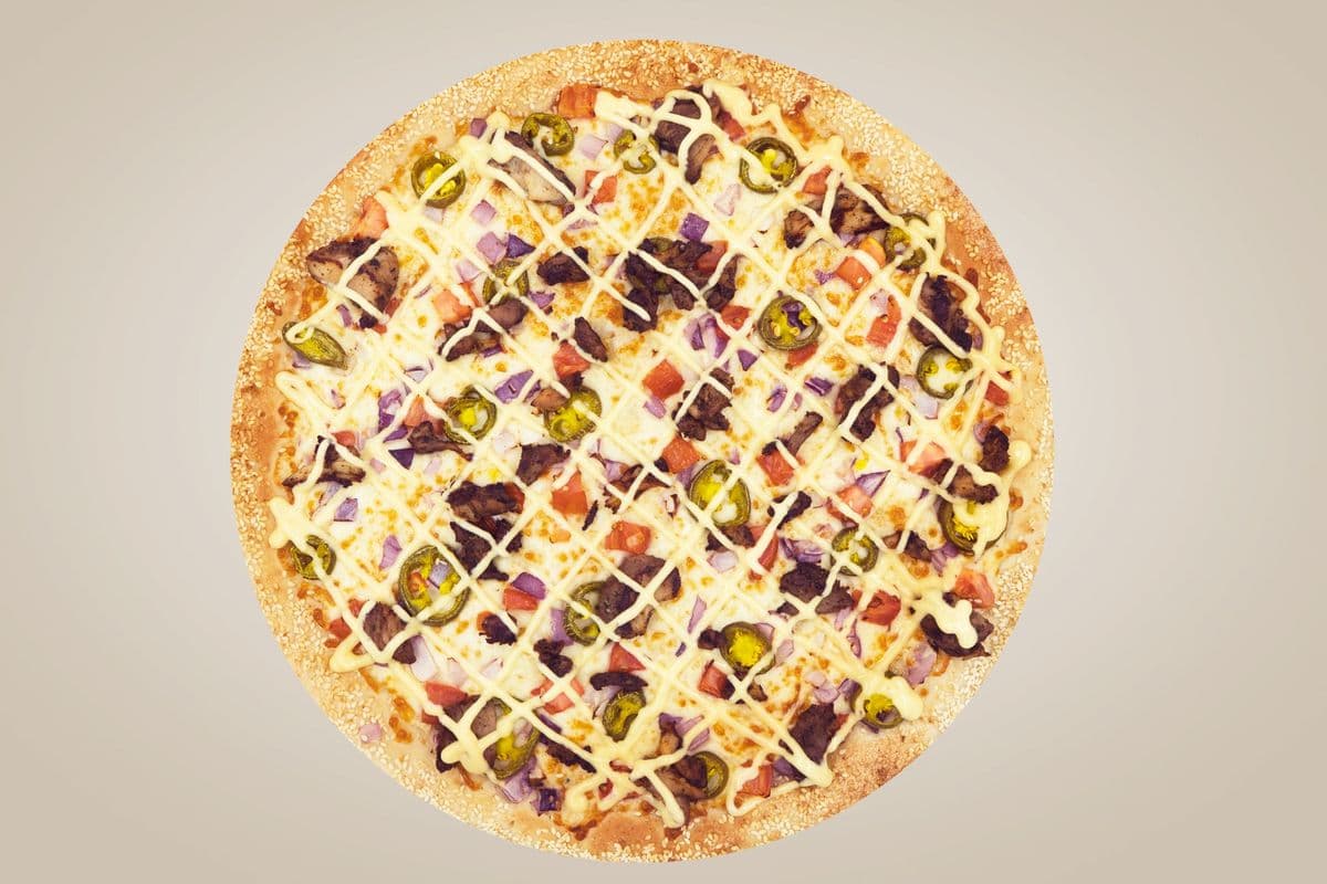 37. 14" Large Shawarma Chicken Pizza