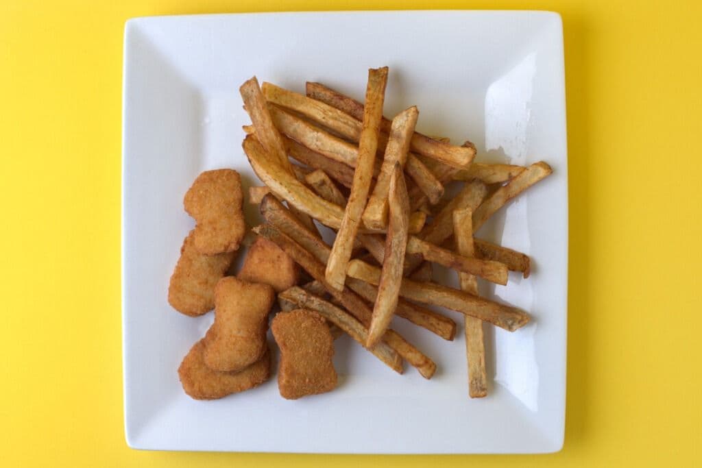 Chicken Nuggets with Fries