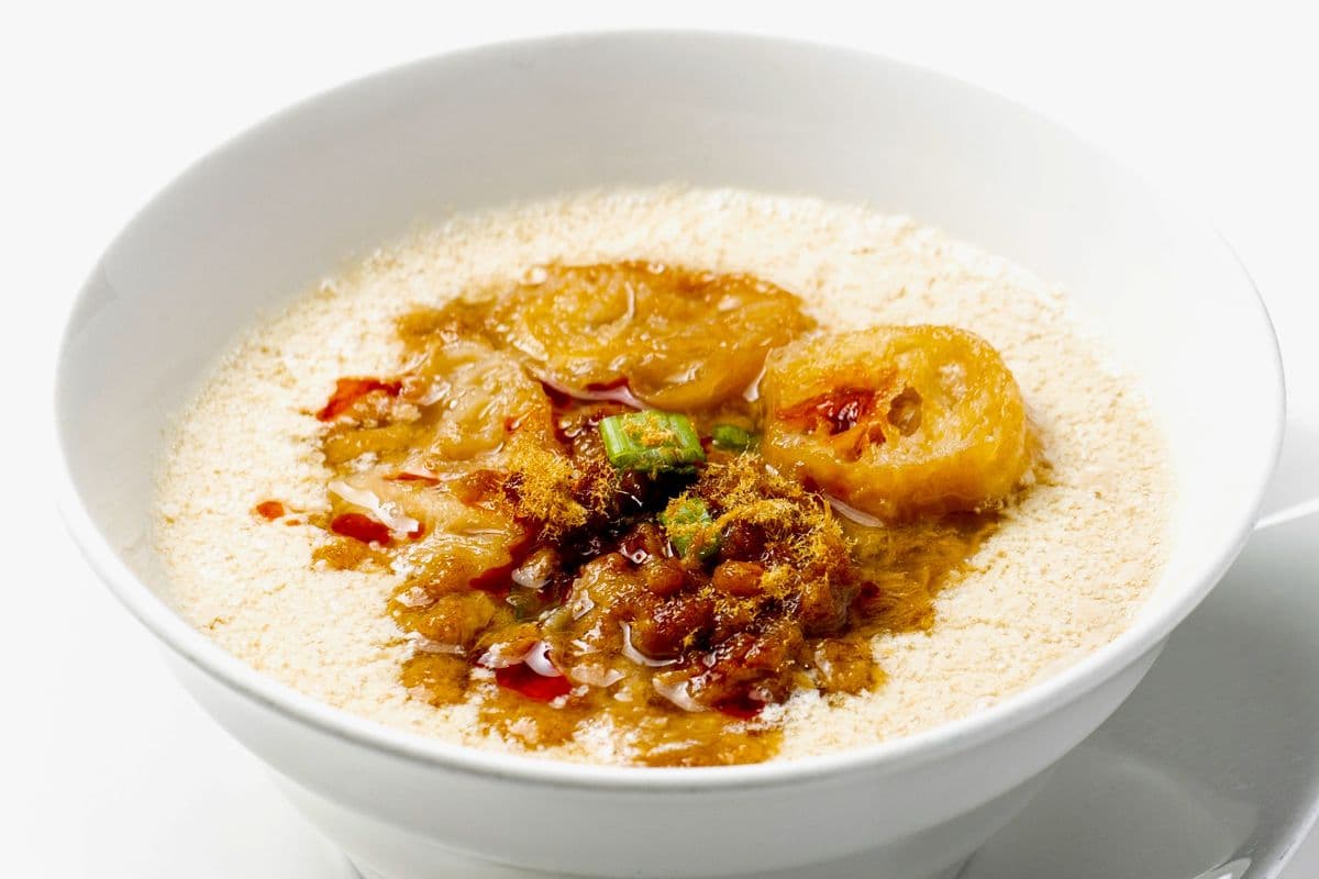 016. Savoury Soy Bean Soup (Pork) 鹹豆漿