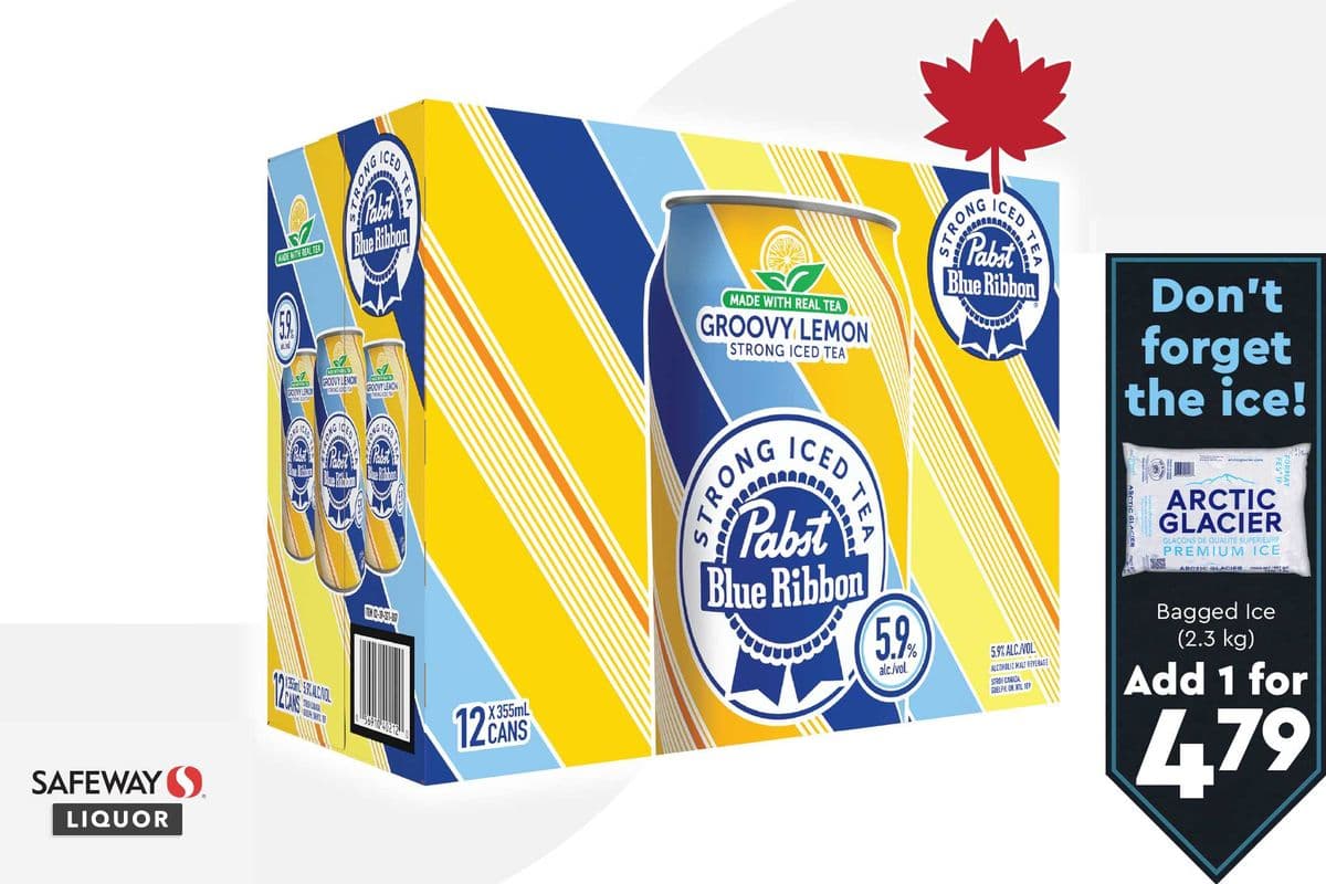 Pabst Strong Iced Tea (12 x 355 ml)