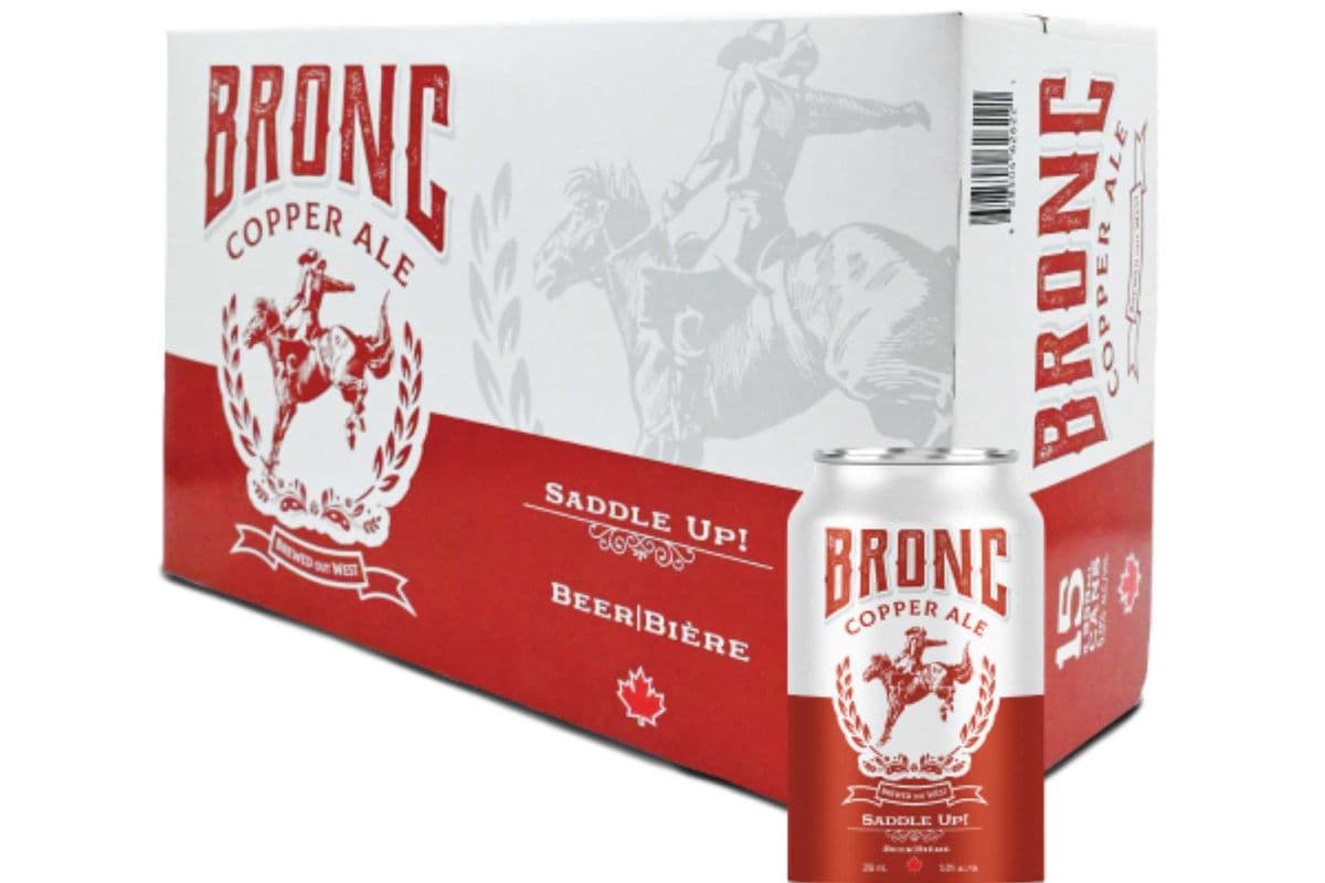 BRONC COPPER ALE (15 PACK) (15 x 355ML CAN)
