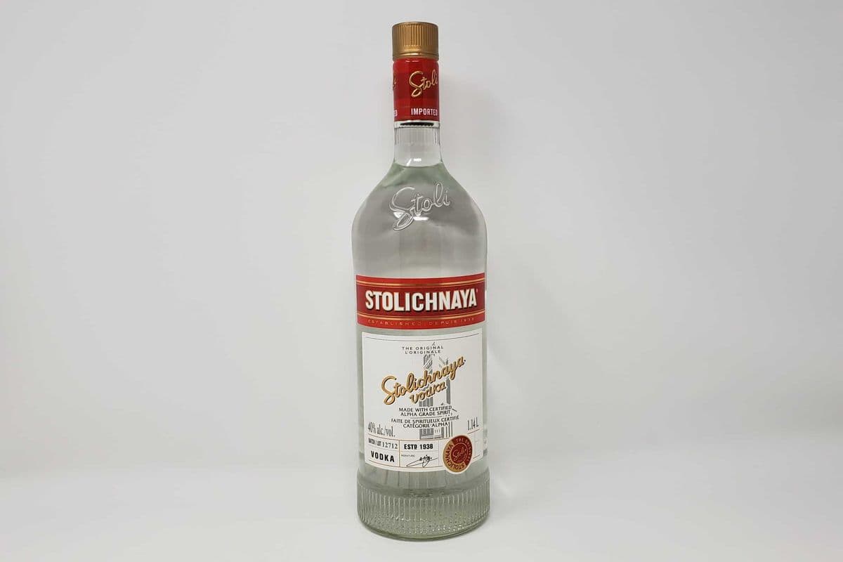 Stolichnaya Vodka 1.14L (1 x 1.14L)