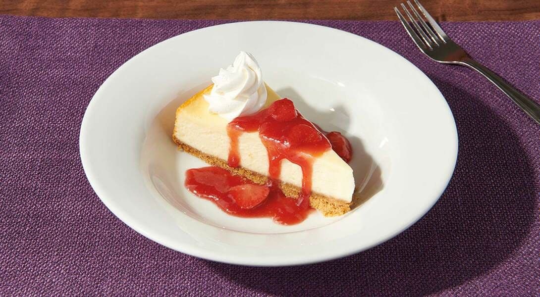 NEW YORK STYLE CHEESECAKE - Plain  (490 Cals)