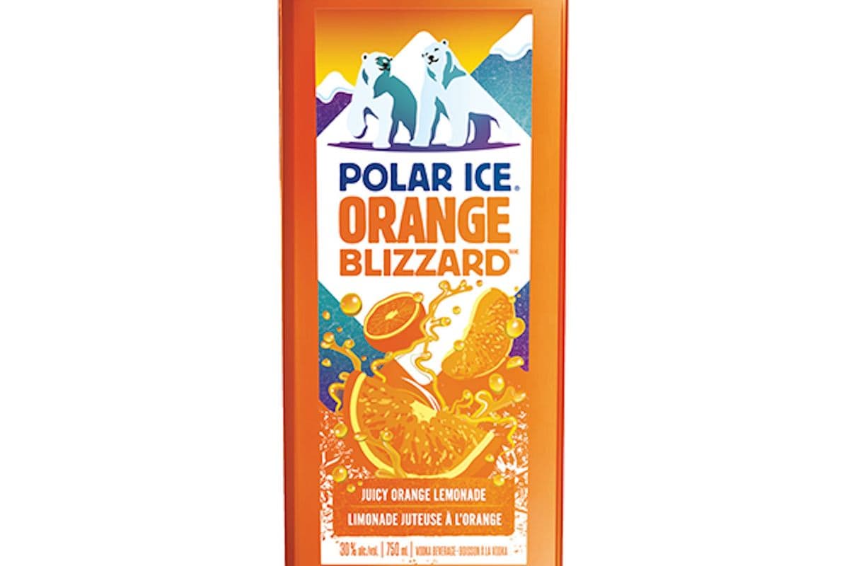 POLAR ICE ORANGE BLIZZARD VODKA 750ML (1 x 750ML)