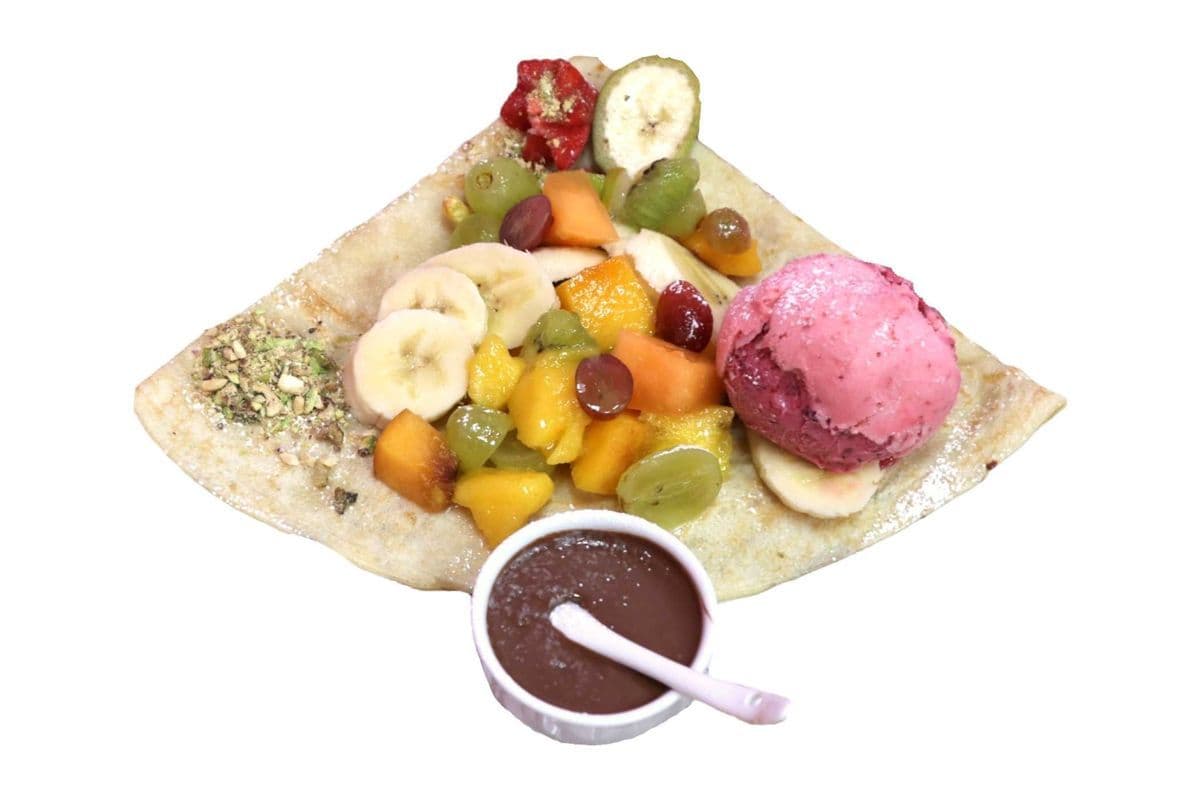 Fruit Salsa Crepe