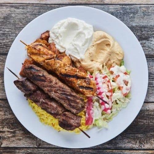 Assiette de Basha grillade / Grilled Basha Plate