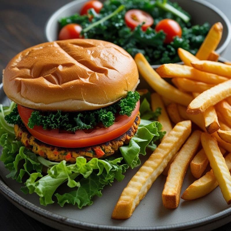 STREET STYLE VEGGIE BURGER