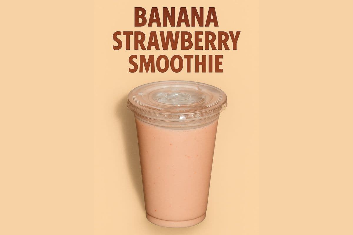 Banana Strawberry Smoothie