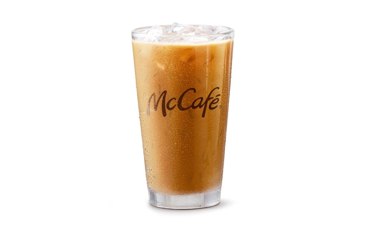 Café glacé avec boisson à l'avoine [80.0 Cal]