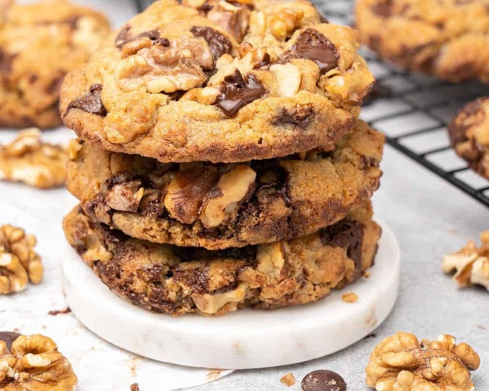 Chocolate Walnut Drop Gourmet Cookie