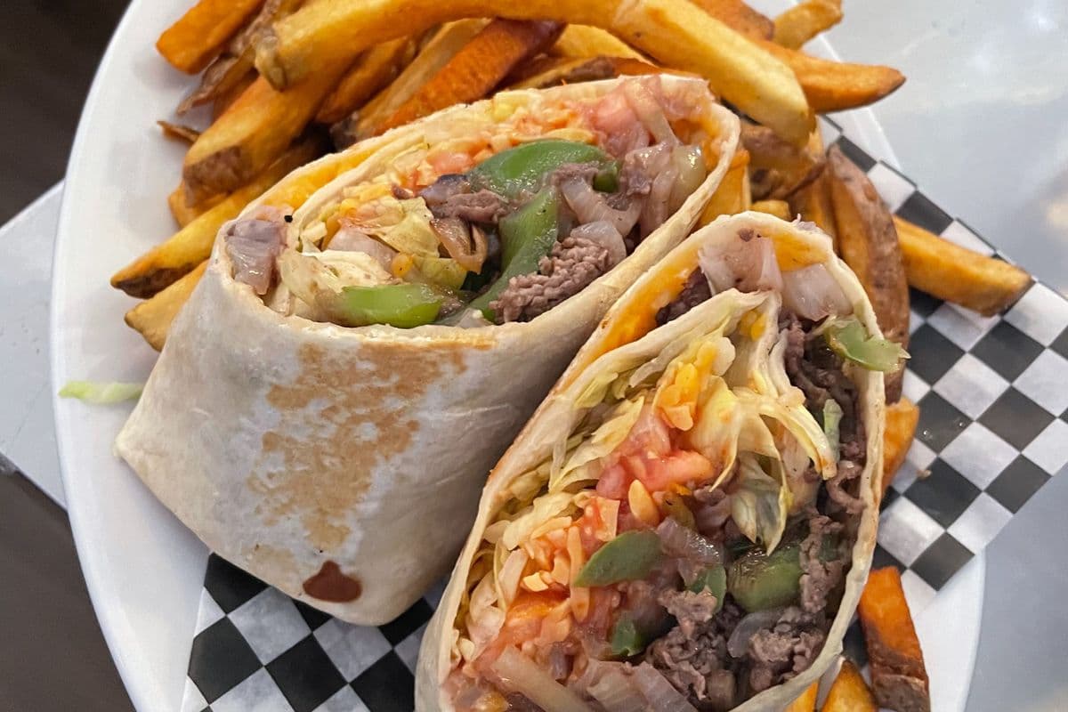 Steak and Cheese Wrap