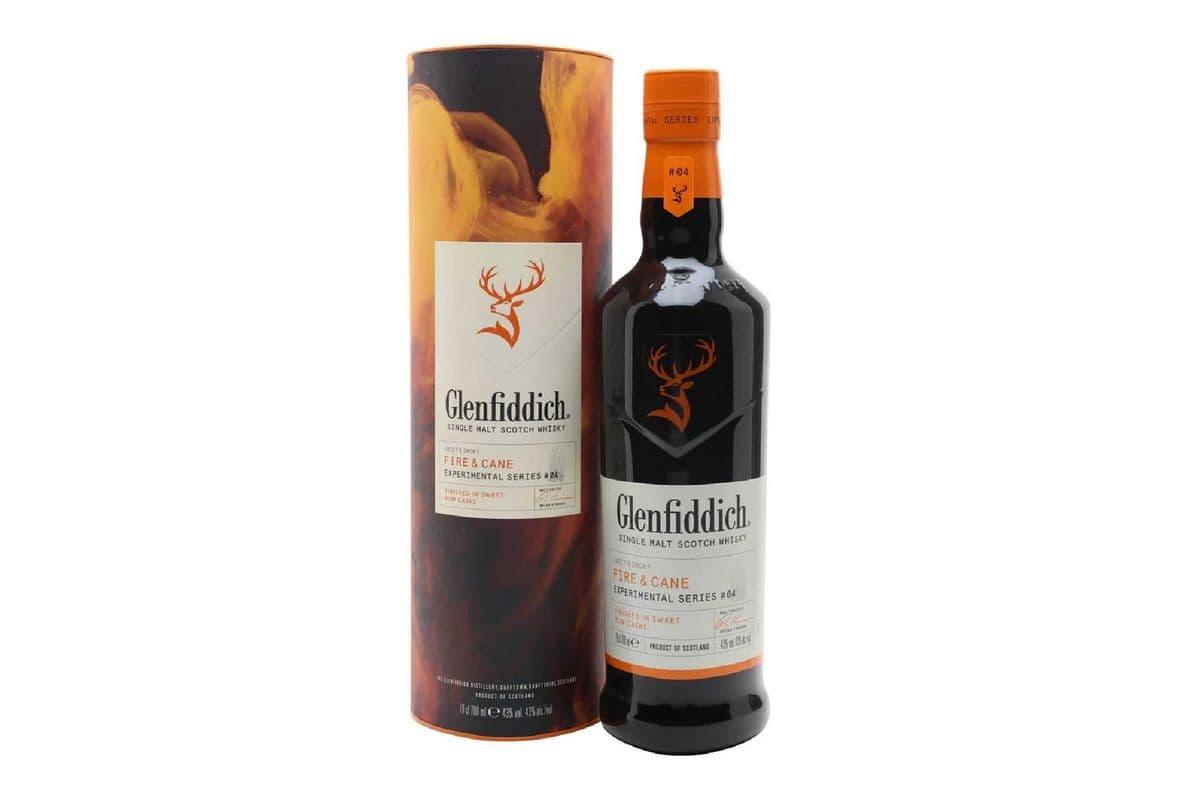 Glenfiddich Fire & Cane-750ml (1 x 750ml)