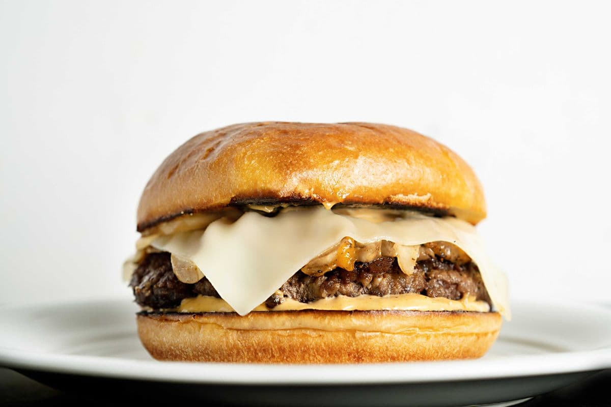 Mushroom Melt Burger