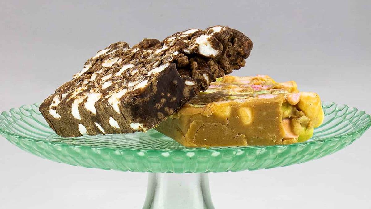 Nutella Rocky Road Slab