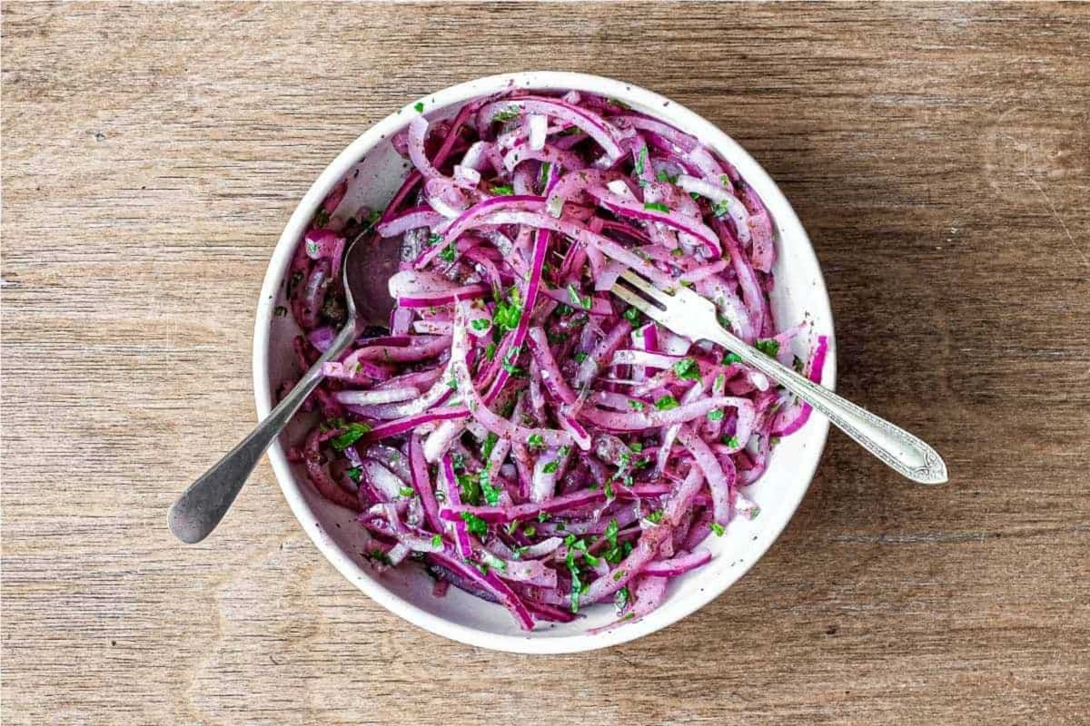 Red Onion Salad