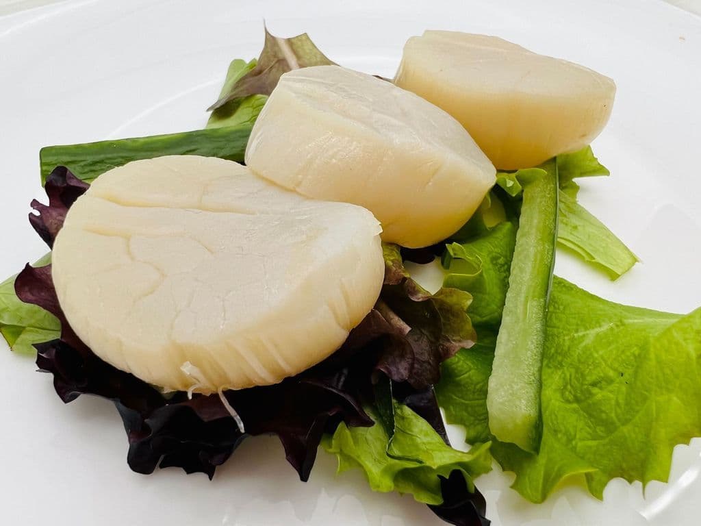 10S HOTATEGAI Petoncle / Scallop Sashimis (3MCX Sans Riz / Without Rice)