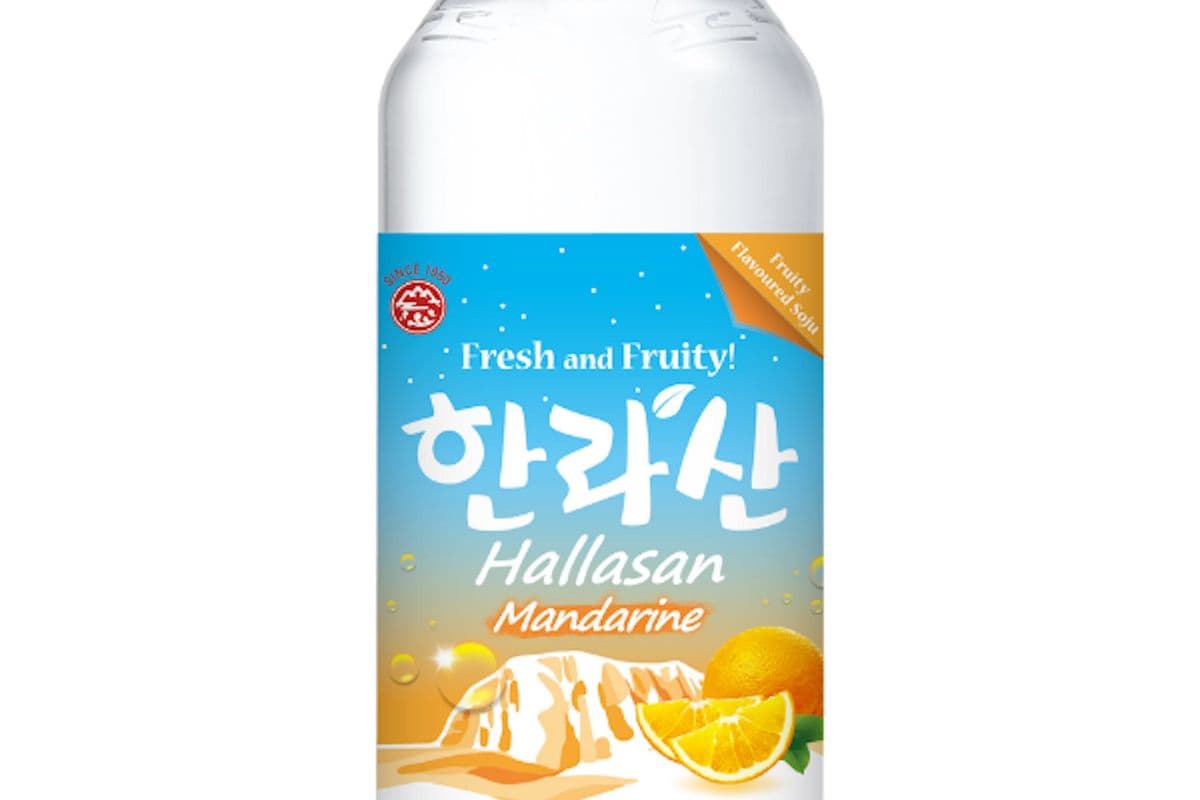 HALLASAN SOJU - MANDARINE 375ML (1 x 375ML)