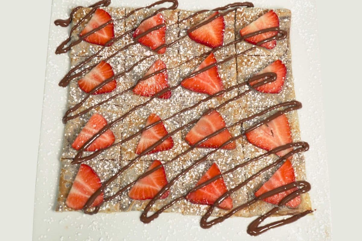 Crêpe Nutella Fraise