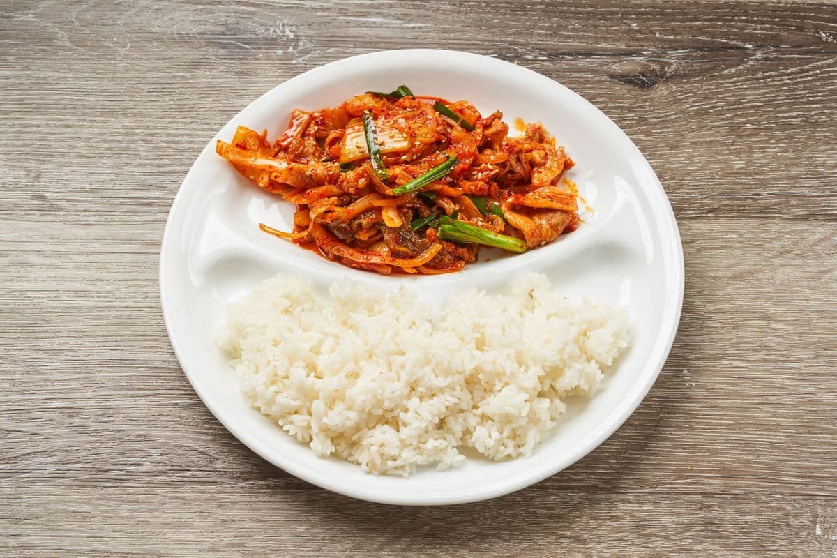 42. Spicy Stir-Fried Kimchi with Pork