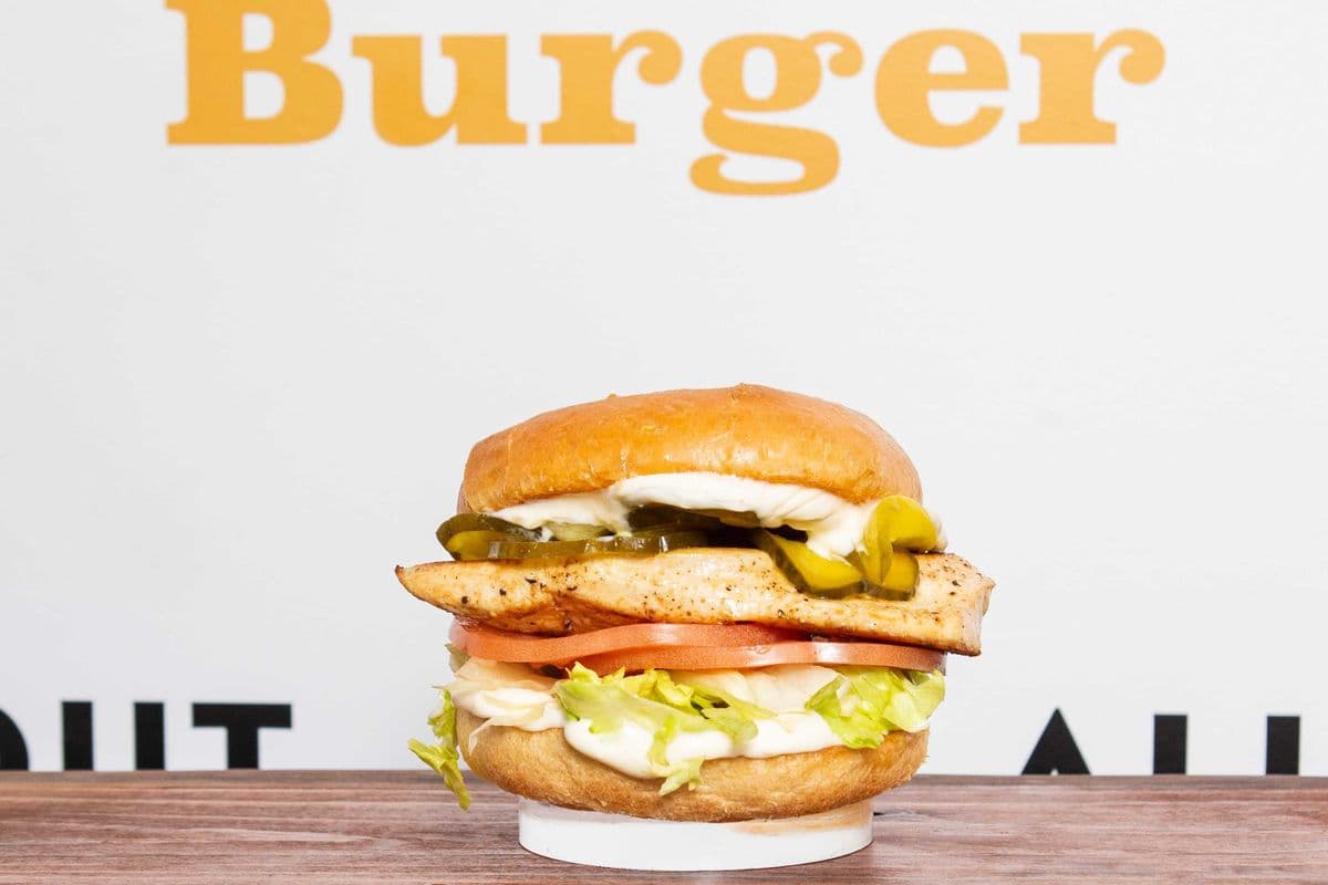 Grilled Chicken Burger