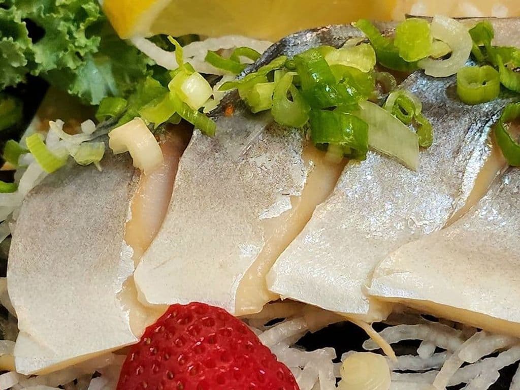 Saba(Mackerel) Sashimi