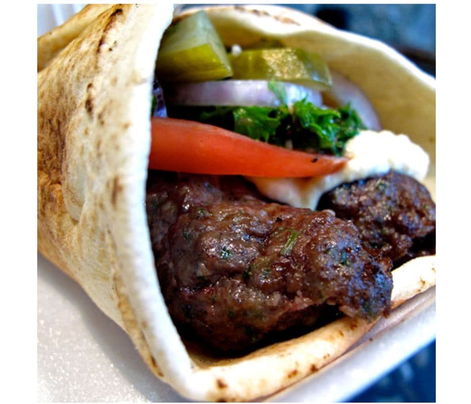 Sandwich Brochette Kafta