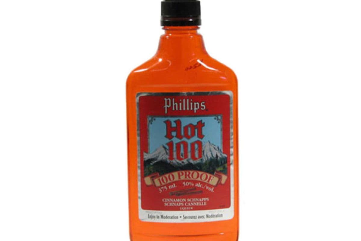 PHILLIPS HOT 100 CINNAMON (375ML) (1 x 375ML)