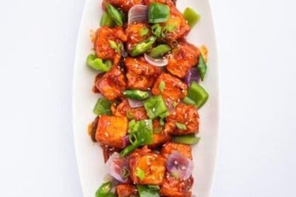 Chilli Paneer - Indo-Chinese