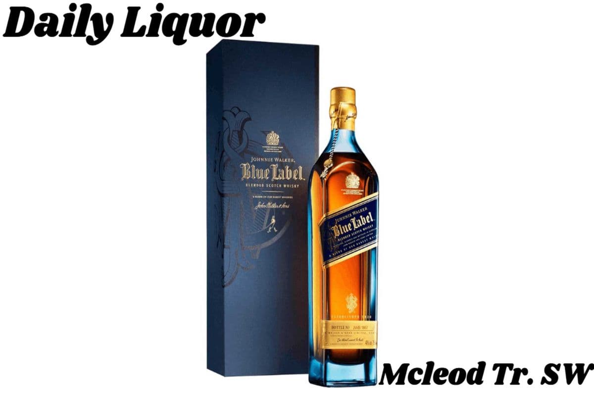 JOHNNIE WALKER BLUE LABEL 750ML (1 x 750ML)