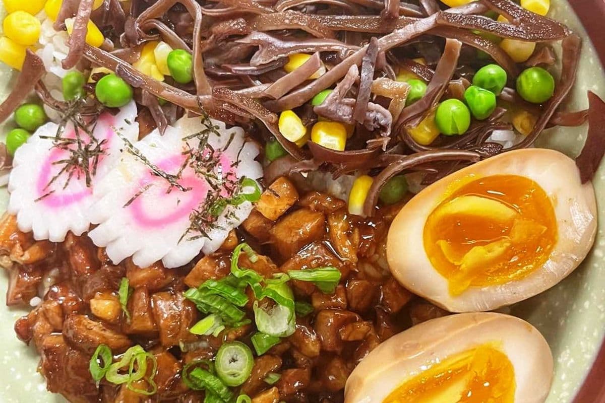 Braised Pork Rice Bowl