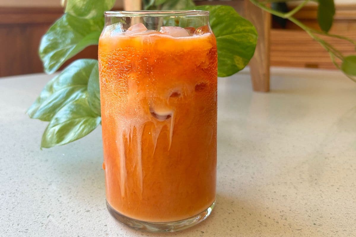 Thai ice tea