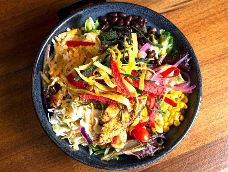 Southern Crispy Chicken Salad Bowl