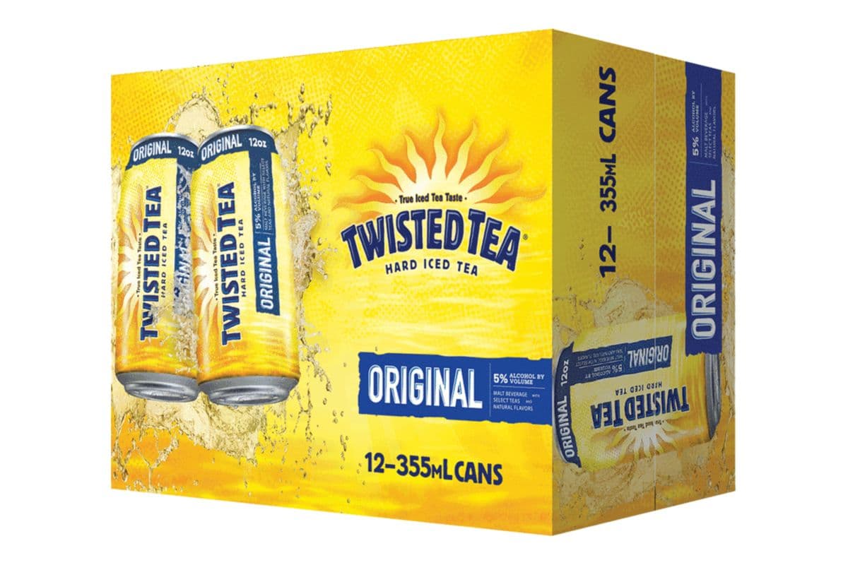 Twisted Tea Hard Iced Tea Original (12*355ML) (1 x 355ML)