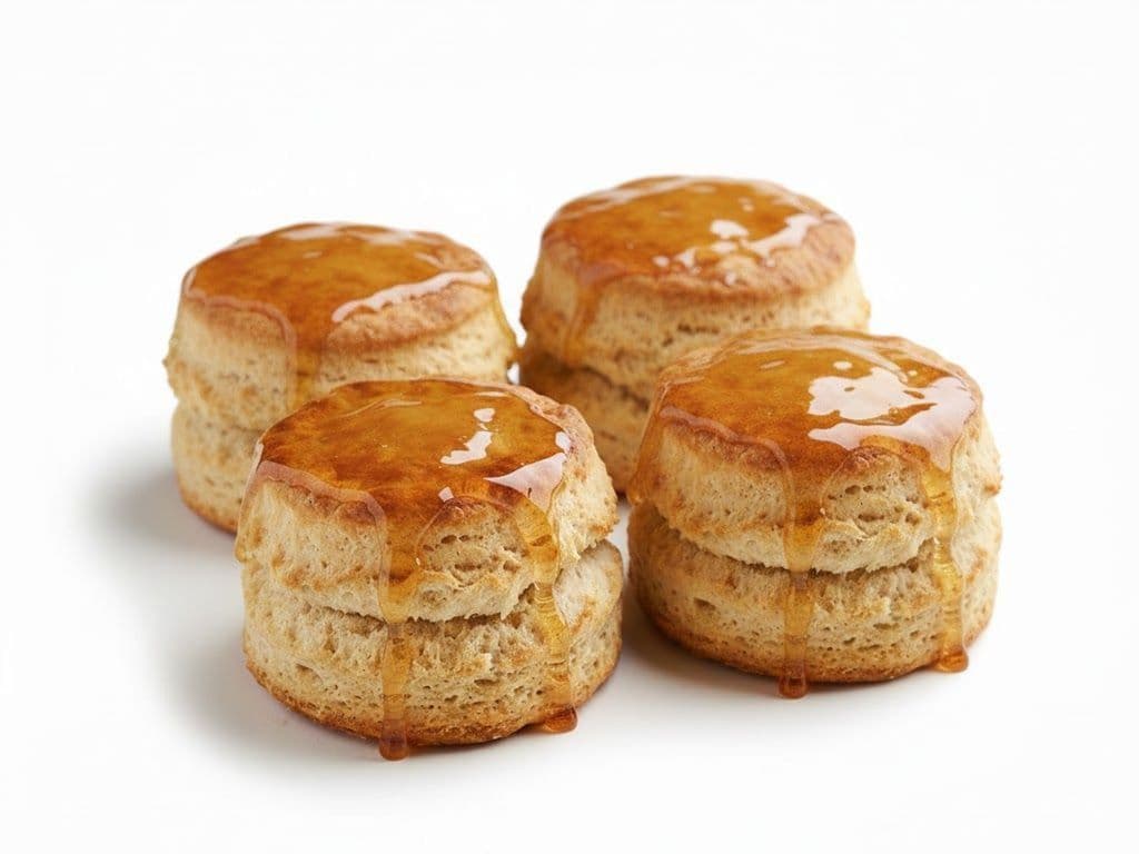 4 Honey Butter Biscuits