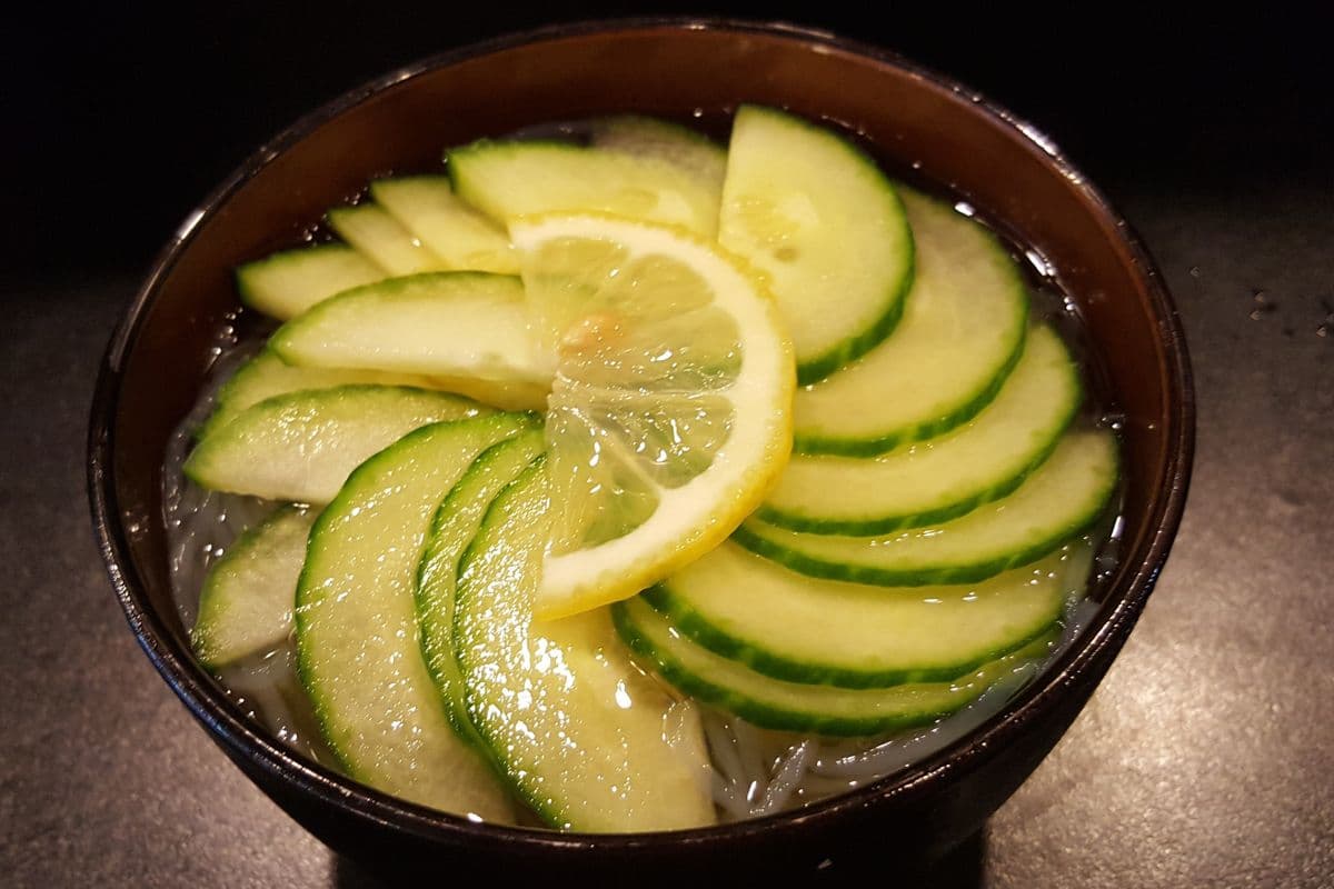 13. Cucumber Sunomono