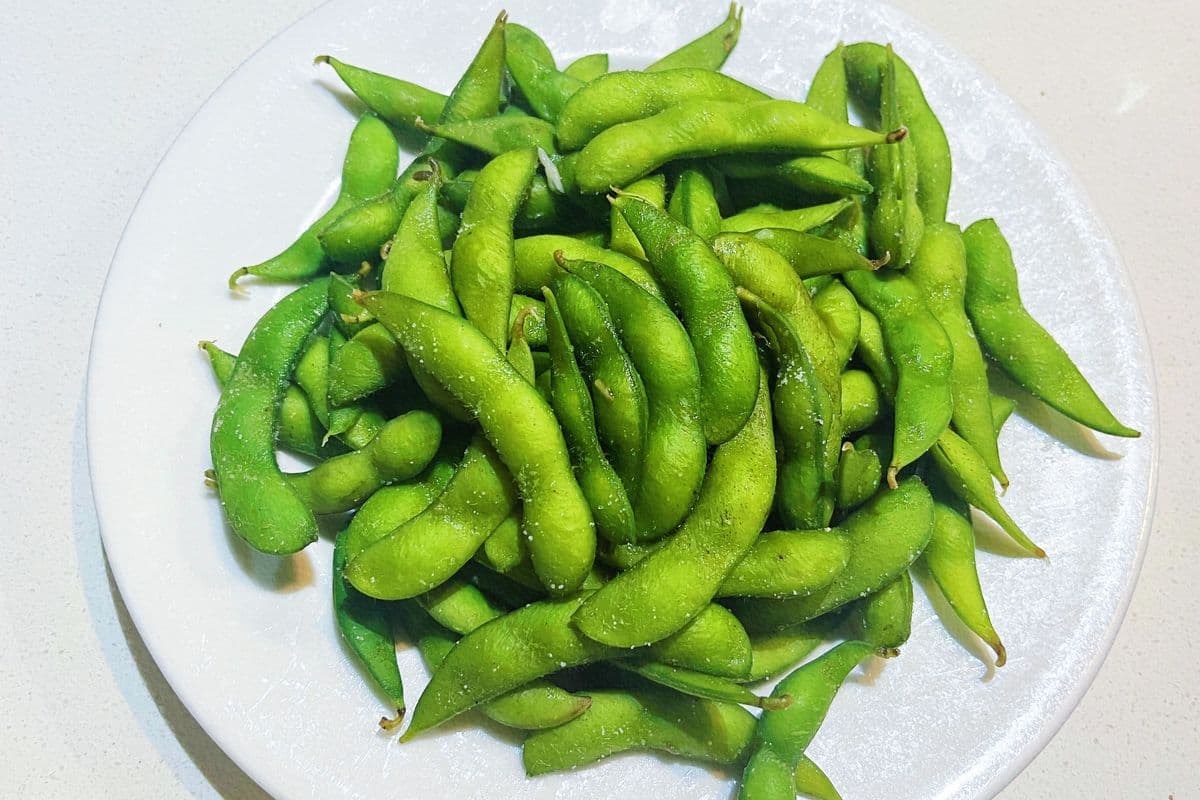 1. Edamame Boiled