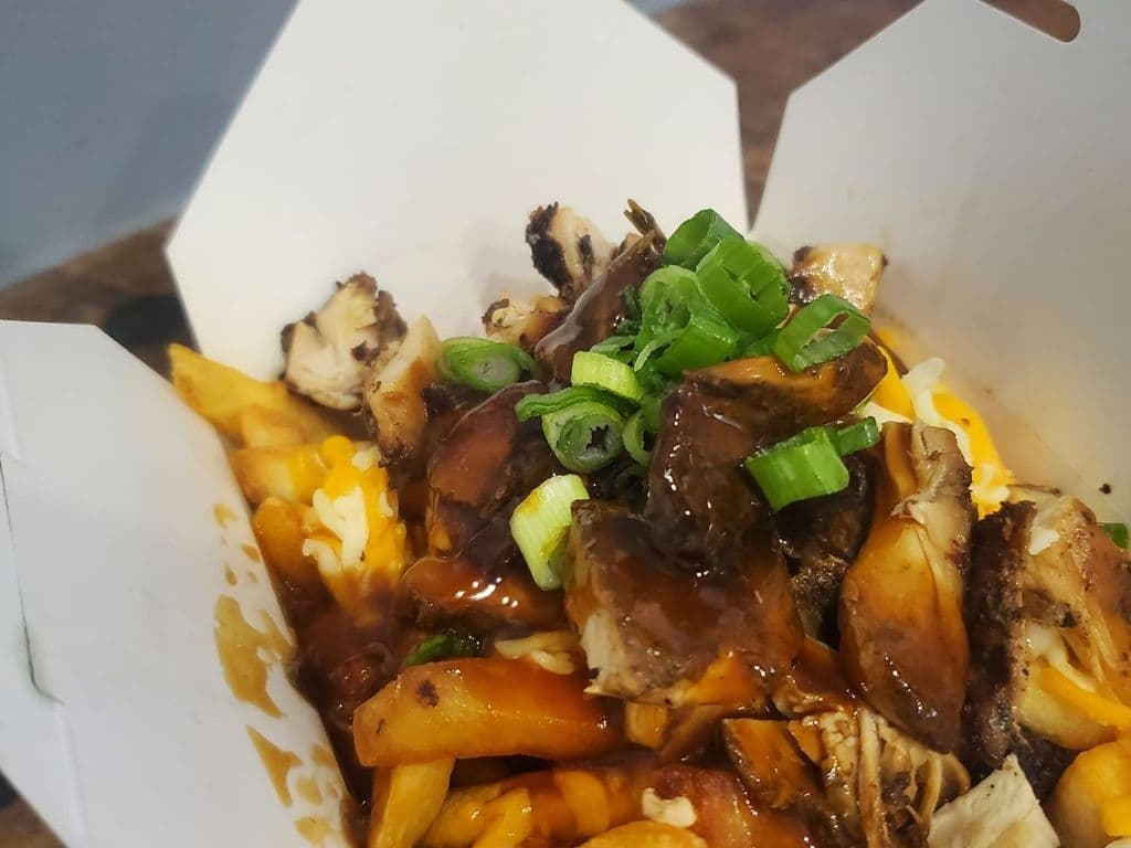 Jerk Chicken Poutine