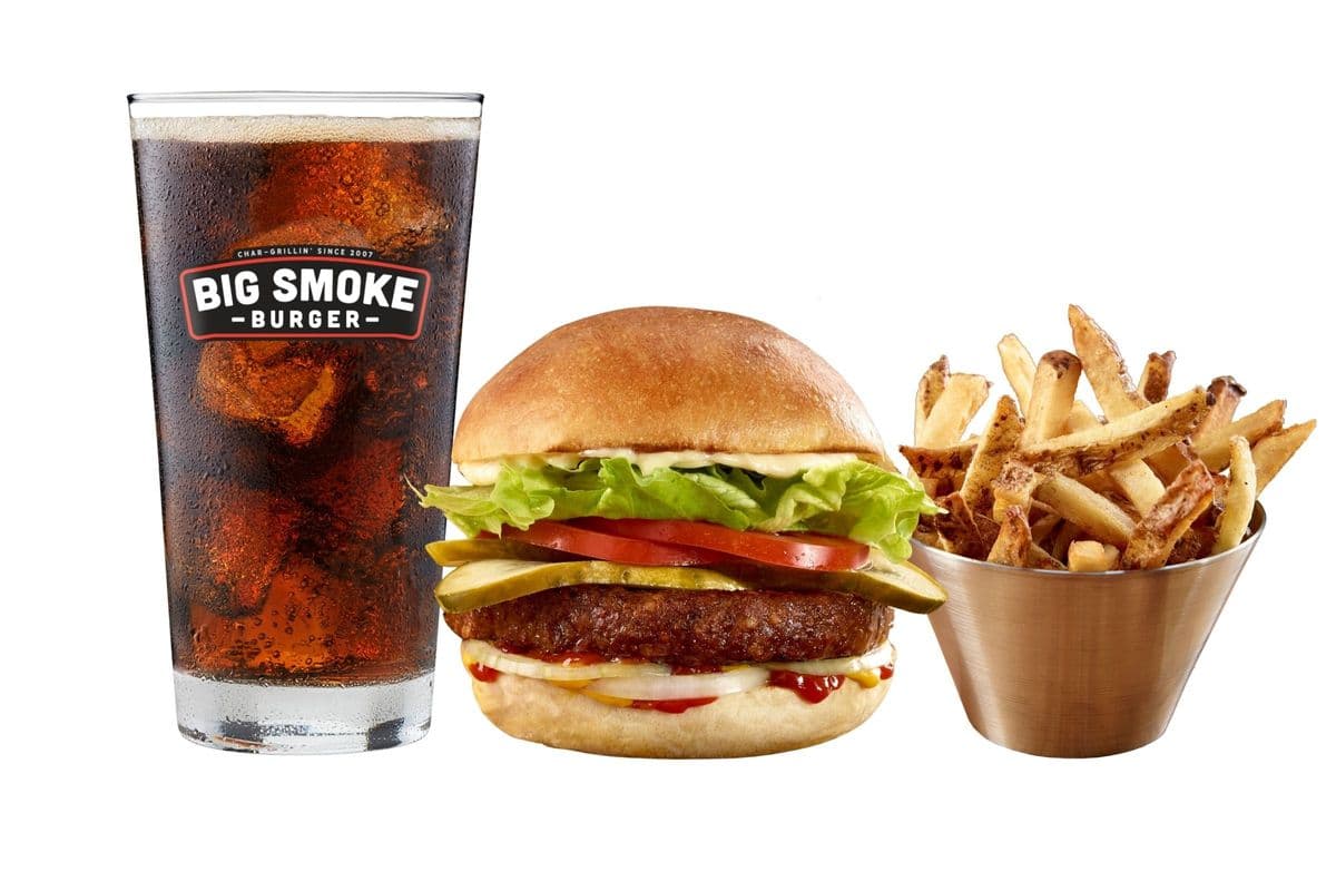 The Veggie Burger Combo
