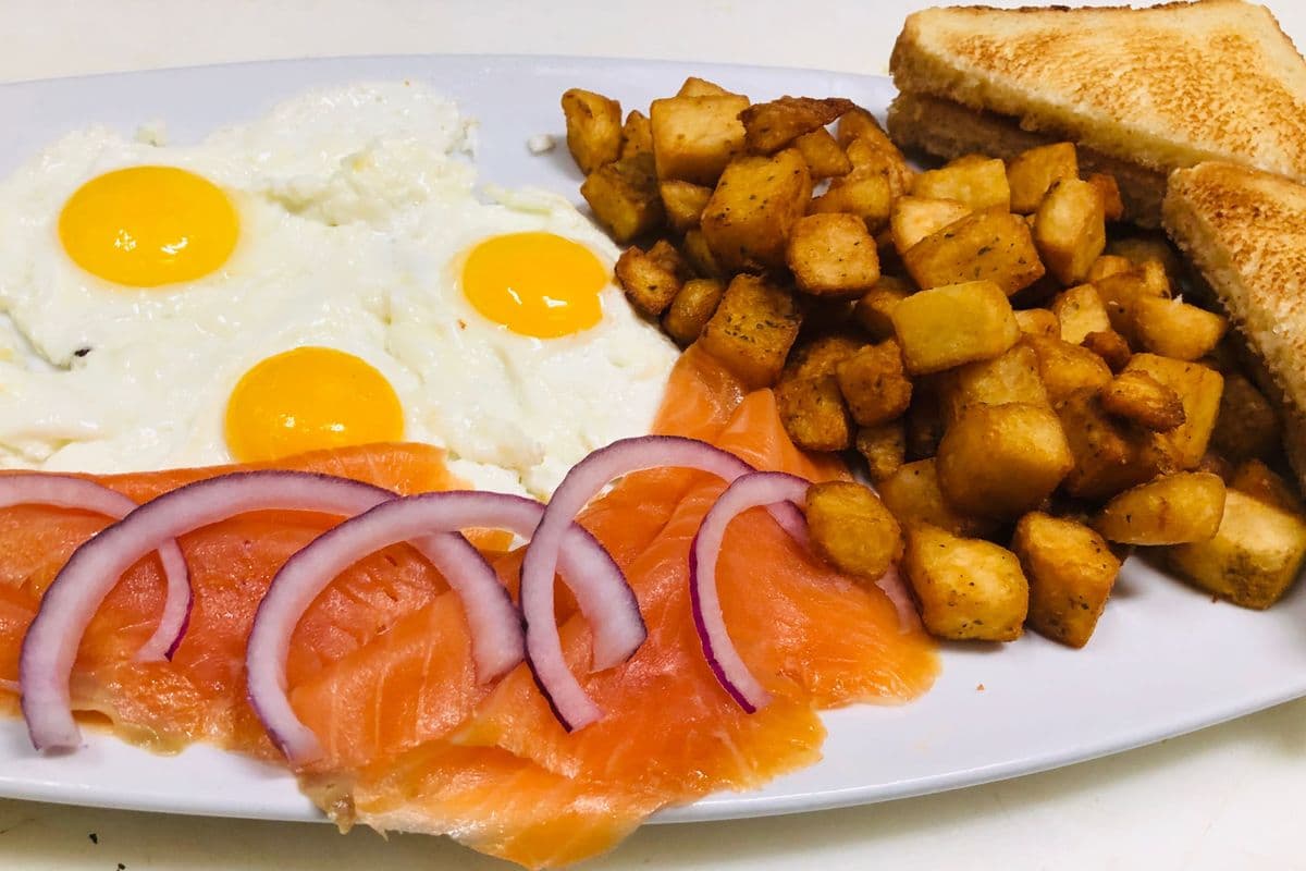 14. Grilled Salmon or Atlantic Smoked Salmon