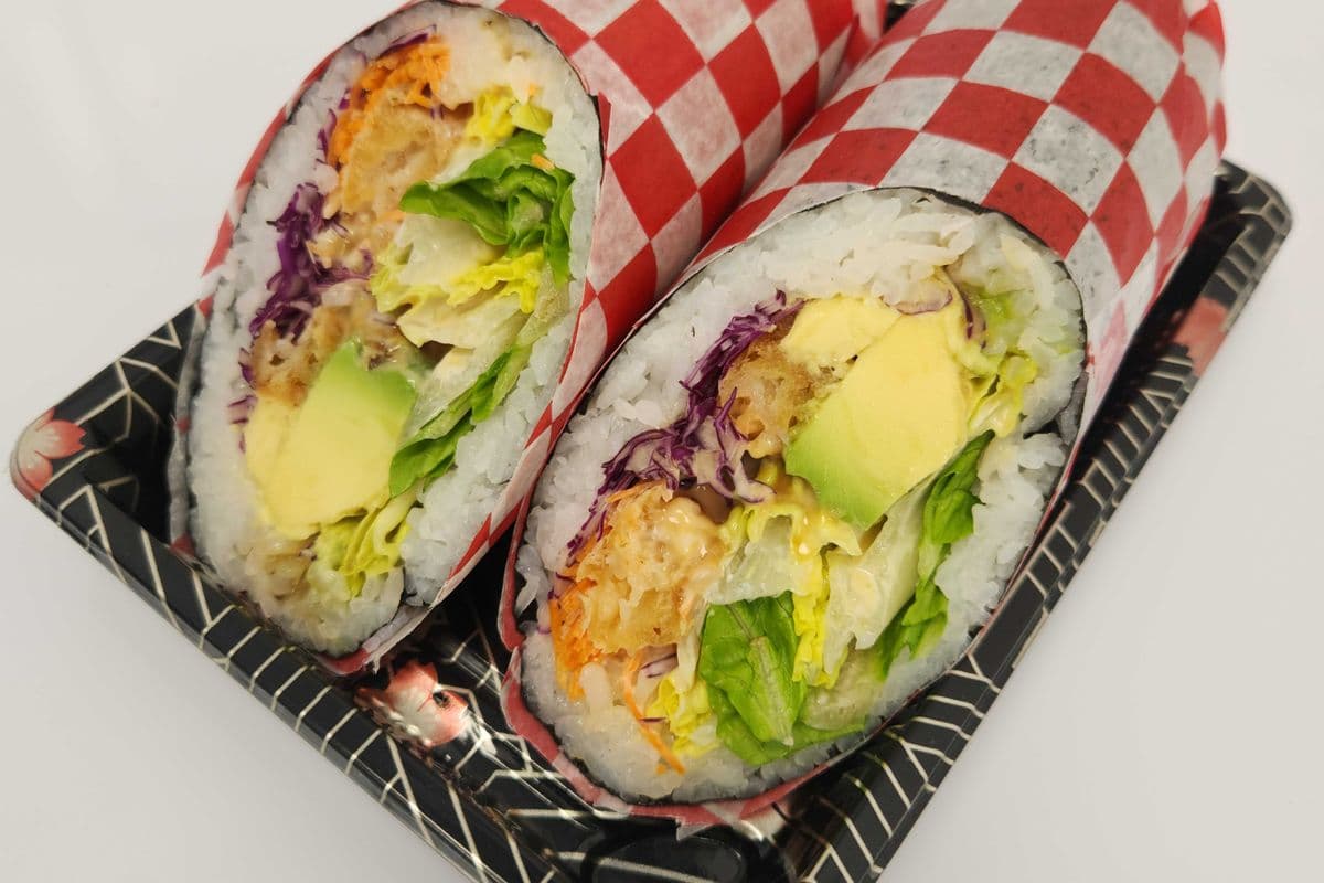 F9. Fried Shrimp Burrito