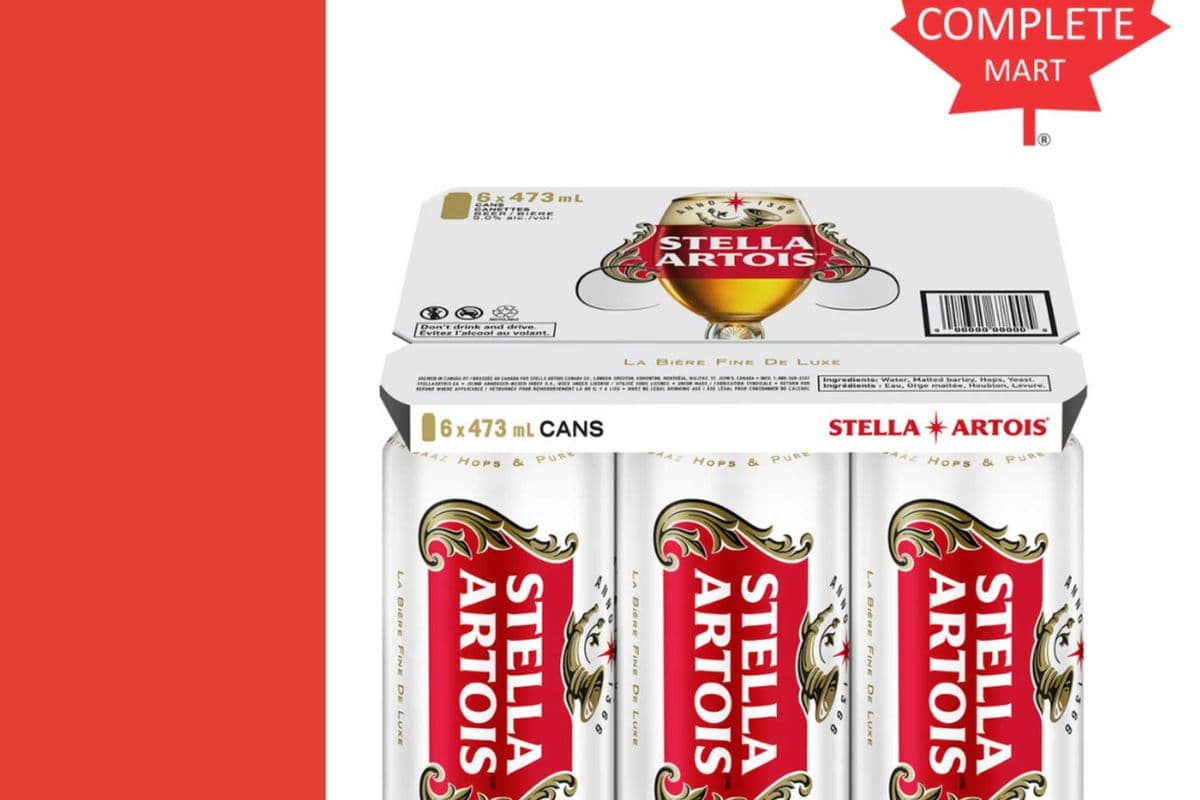 STELLA ARTOIS 6 PK 473ML (6 x 473ML)