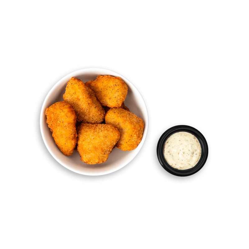 Bouchée de poulet à saveur de cornichon / Chicken bites pickle flavour