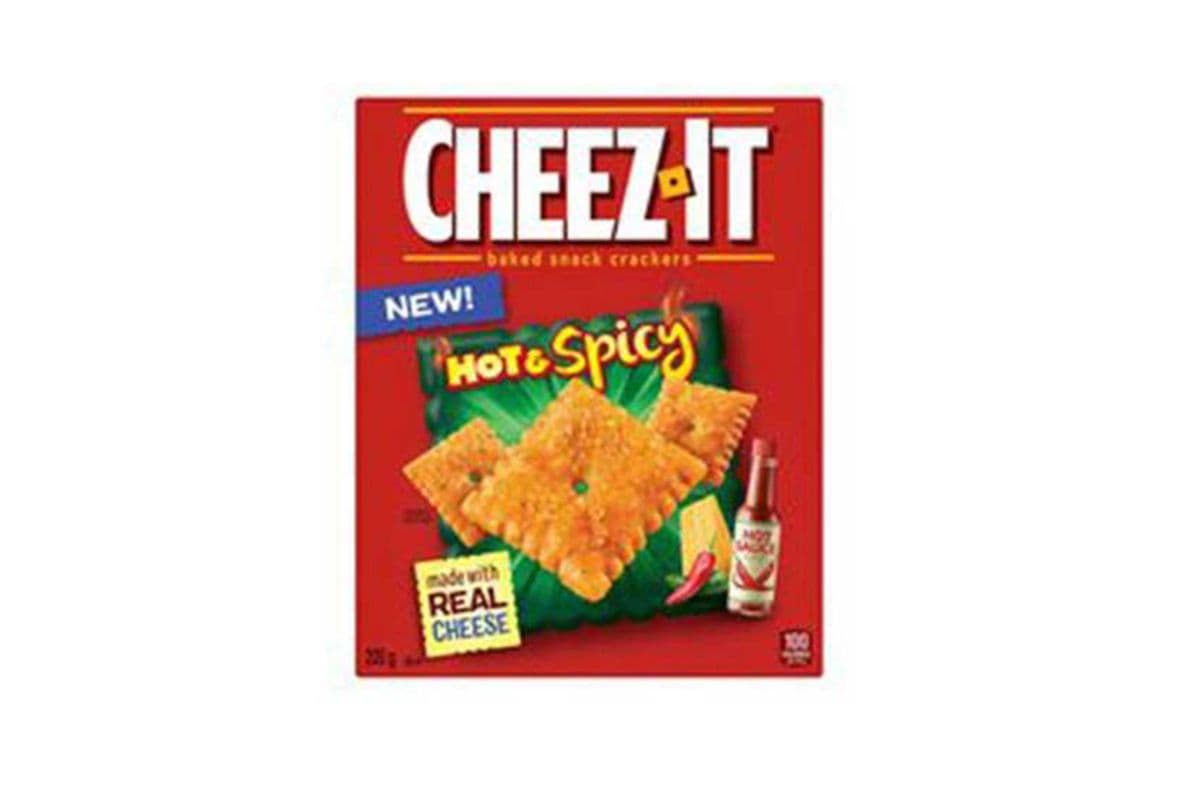 Cheez-it Baked Snack Cracker Hot & Spicy 200g