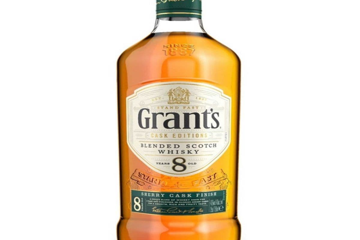 GRANT'S SHERRY CASK 8 YEARS OLD (1 x 750ML) (1 x 750 ML)