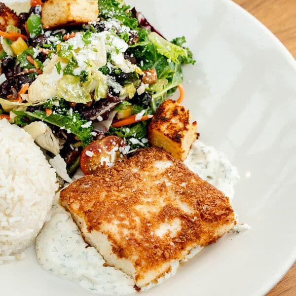 POTATO CRUSTED COD BOWL (*)
