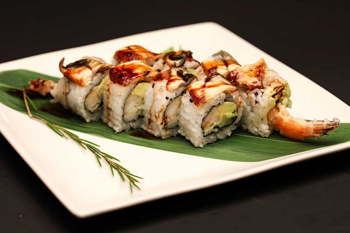 091 Gold Dragon Roll (8 pcs)