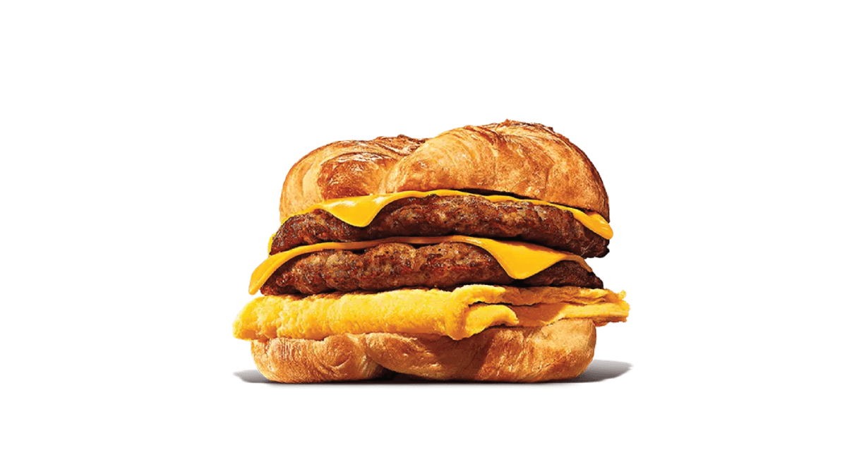Double Sausage, Egg & Cheese Croissan'wich®